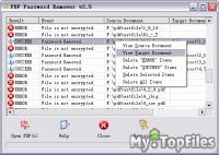Look at screenshot of PDF Password Remover