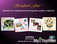 Look at screenshot of Scrapbook Flair Software