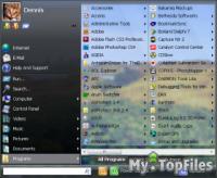 Look at screenshot of Vista Start Menu SE