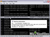 Look at screenshot of Registry Trash Keys Finder