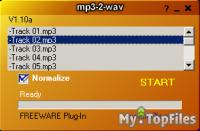 Look at screenshot of mp3-2-wav converter