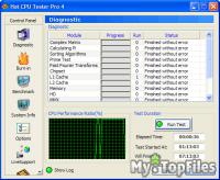 Look at screenshot of Hot CPU Tester Pro