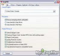Look at screenshot of AnyDVD