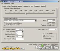 Look at screenshot of TCP Optimizer